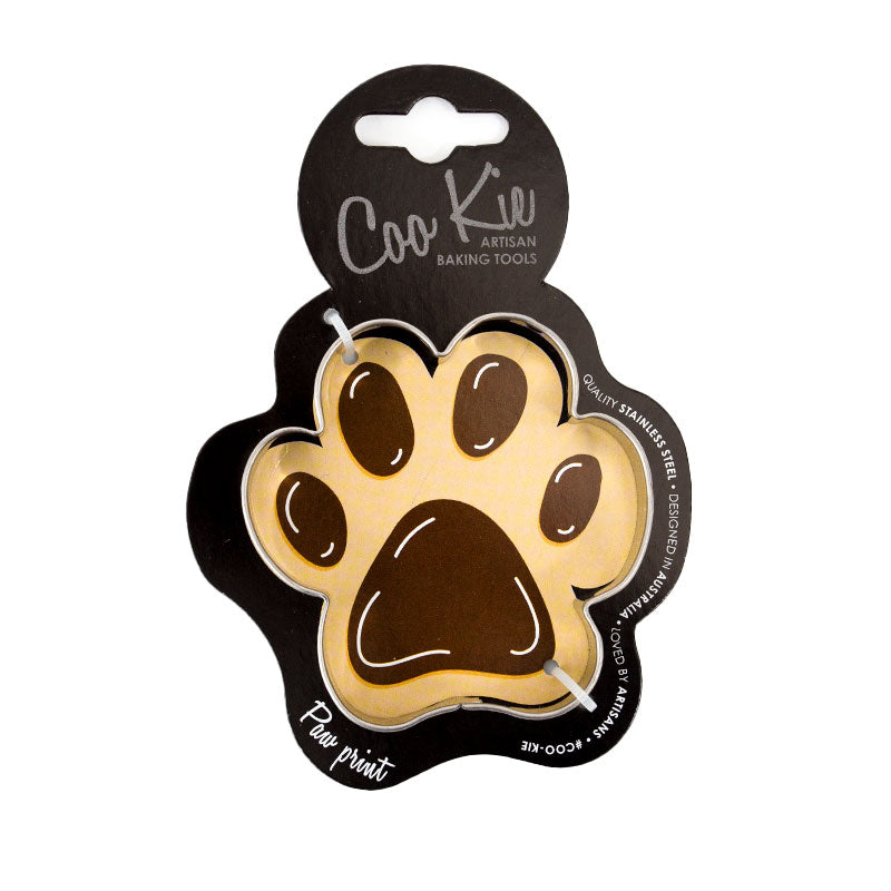 Coo Kie Dog PAW Print Cookie Cutter Stainless Steel